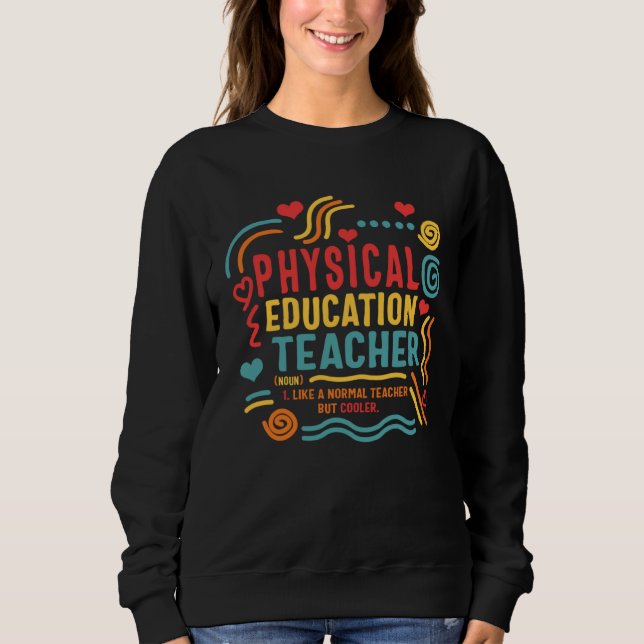 Camiseta Physical Education Teacher P E Gym Coach Health In (Frente)