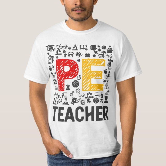 Camiseta Physical Education Teacher - PE Teacher  (Frente)