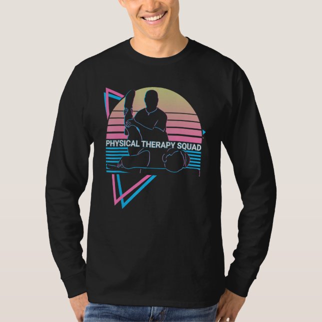 Camiseta Physical Therapy Squad Physical Therapy PT (Frente)