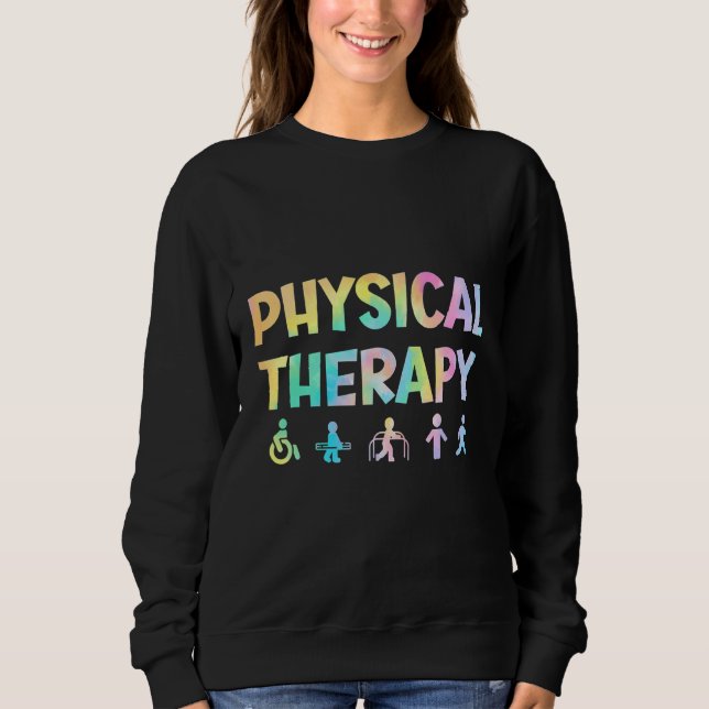 Camiseta Physical Therapy Tie Dey Physical Therapist Assist (Frente)