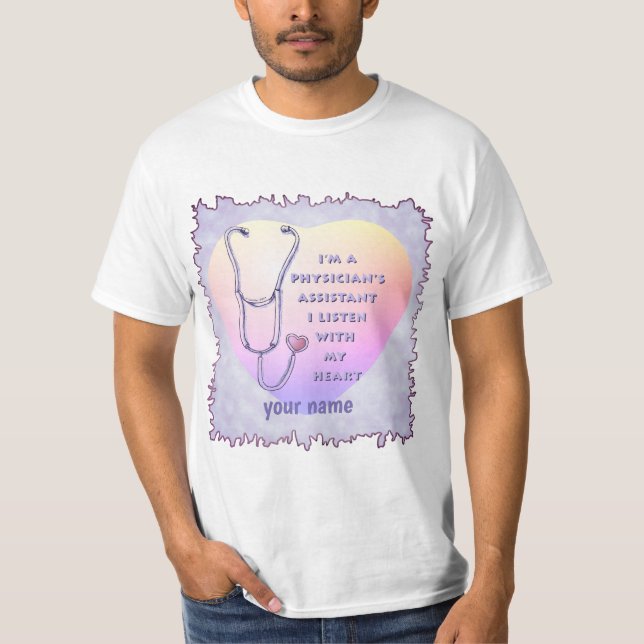 Camiseta Physician Assistant Heart (Frente)