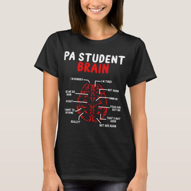 Camiseta Physician Assistant School PA Student Future PA (Frente)