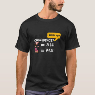 Camiseta Pi 3,14 = Coincidência de empate? Eu Acho Que Não