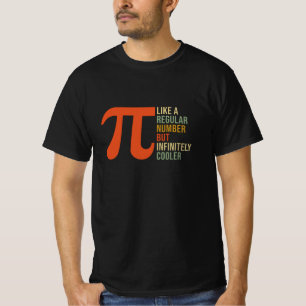 Camiseta Pi como um número normal, mas um dia de Pi mais le