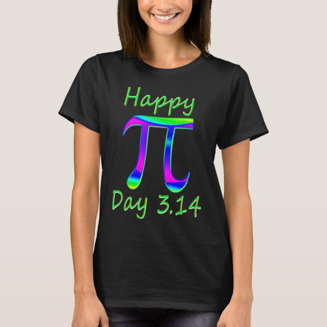 Camiseta Pi Day 3.14 Engraçado Presente No Pie Lover De Mat (Frente)
