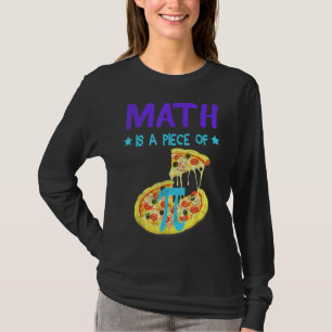 Camiseta Pi Day 3.14 Matemática É Uma Peça De Pizza Engraça