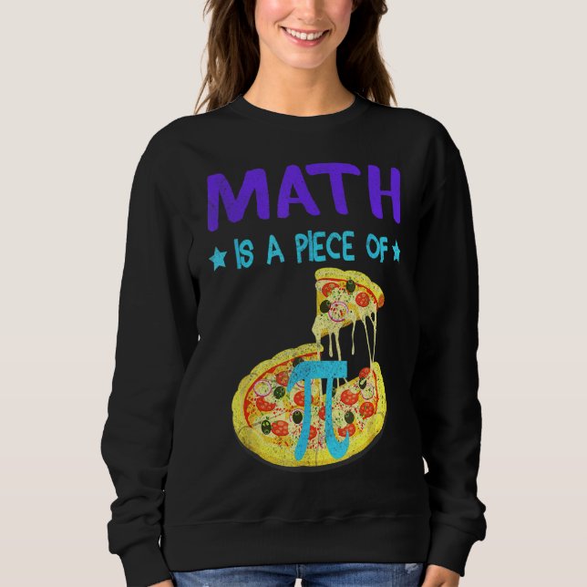 Camiseta Pi Day 3.14 Matemática É Uma Peça De Pizza Engraça (Frente)