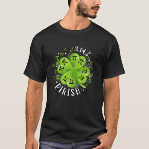 Camiseta Pi Day 3,14% Pirish Funny St Patricks Math Geek