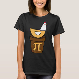 Camiseta Pi Day Chicken Pote Pie 3.14 Matemático Ciência En