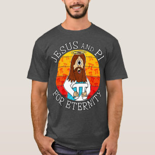 Camiseta Pi Day Jesus Christian Matthematician Engraçado Ma