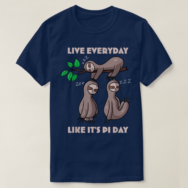 Camiseta Pi Day Live (Frente do Design)