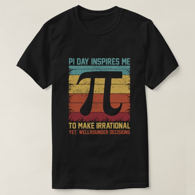 Camiseta Pi Day Me Inspira (Frente do Design)