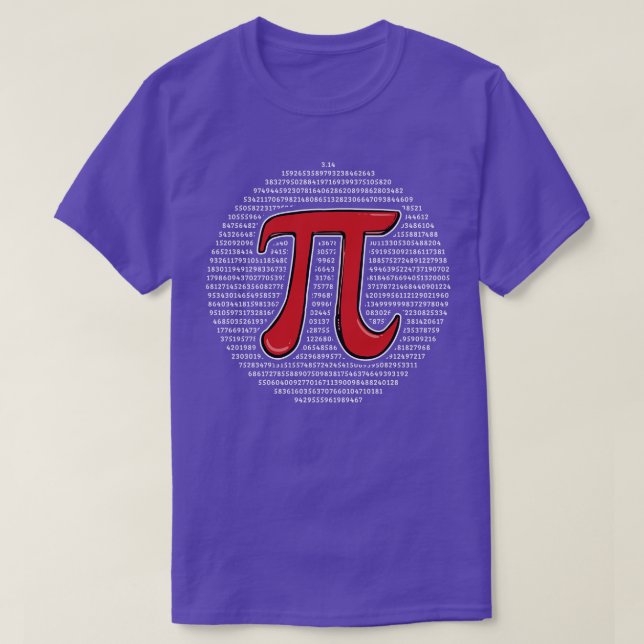Camiseta Pi Day Pi Math 6 (Frente do Design)