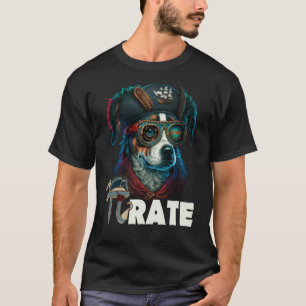 Camiseta Pi Day Pirate Dog 3 14 Professor De Ciência Da Mat