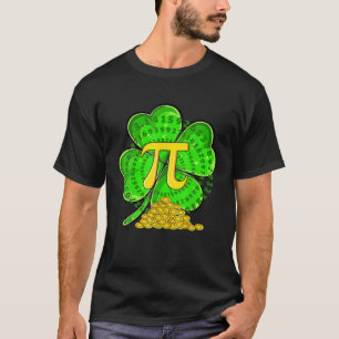 Camiseta Pi Day Shamrocks Dia de São Patrício 3 14 I
