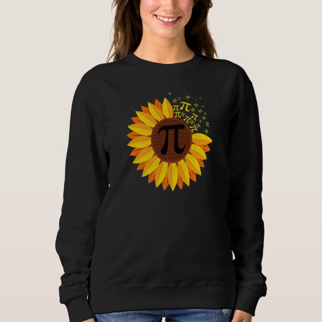 Camiseta Pi Day Sunflower Pi Number Símbolo Math Themed Sci (Frente)