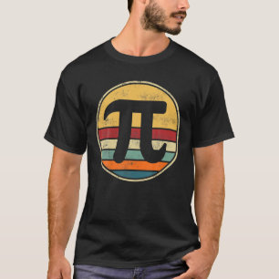Camiseta PI Dia 2022 Matemática do Lover Matemático Retroat