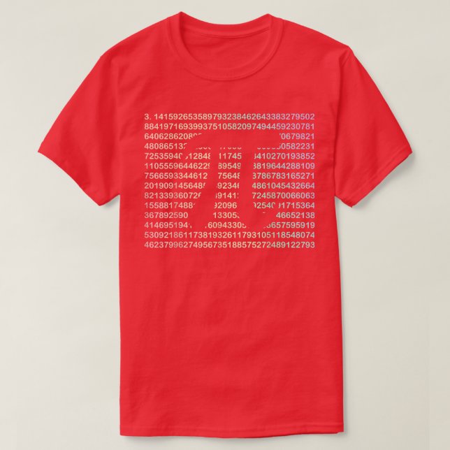 Camiseta Pi Dia 3 (Frente do Design)