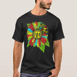 Camiseta Pi Dia 3 14 Símbolo Girassol Geek Amantes De Matem