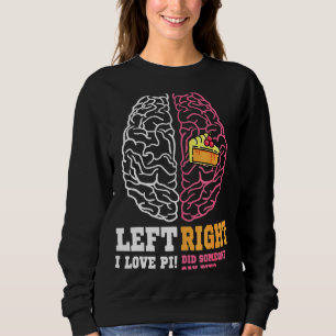 Camiseta Pi Dia à Esquerda Vs Geek Matemático Da Pie Do Cér