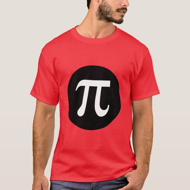 Camiseta Pi e círculo (Frente)
