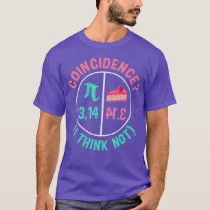 Camiseta Pi Equals Pie For Pi Day Celebrado Em 314 De Març