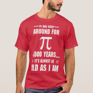 Camiseta Pi Faz Anos Que Professora De Ciência Da Matemátic