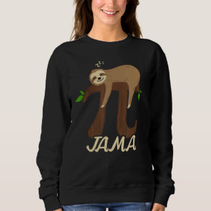 Camiseta Pi Jama 3 14 Pi - Símbolo Ciência Número Sloth Mat