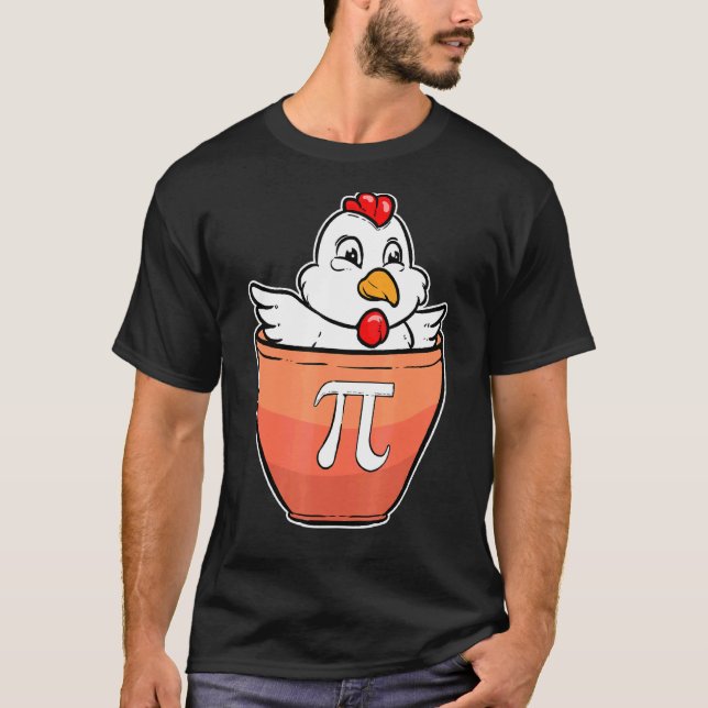 Camiseta Pi Matemática Galinha Panela (Frente)