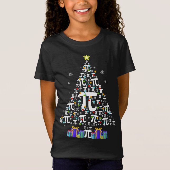Camiseta Pi Math Teacher Ugly Christmas Sweater (Frente)