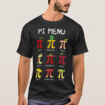 Camiseta Pi Menu Pie Math Day Mathematic Professor Pi S<br><div class="desc">Pi Menu Pie Math Day Mathematics Math Teacher Pi - Símbolo Pi</div>