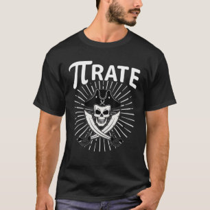 Camiseta Pi Rate Feliz Pi Day Matemática Pun
