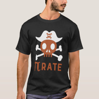 Camiseta Pi Rate Pi Day Numeric Mathmatic Joke