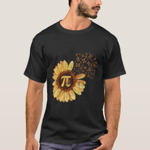 Camiseta Pi Roupa Pi Dia Girassol Aposentado Math Engraçado