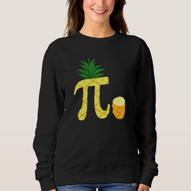 Camiseta Pi - Símbolo Geek Matemático Pineapple Professor (Frente)