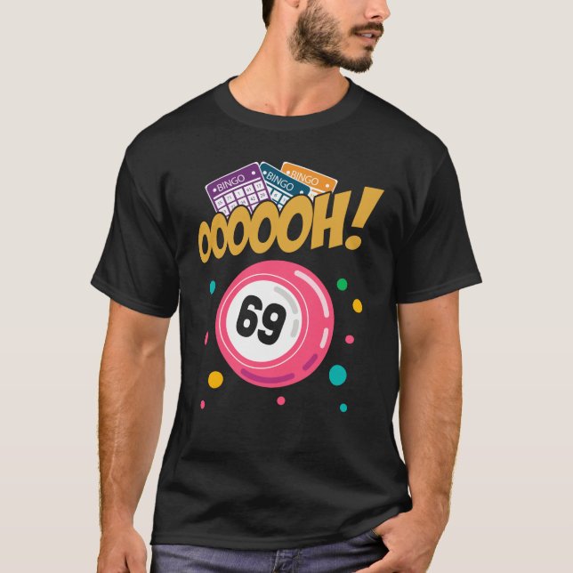 Camiseta Piada 69 do Bingo Engraçado (Frente)