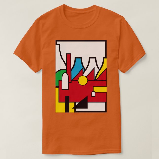 CAMISETA PIADA AB NO ABSTRAC DE TENDÊNCIA (Frente do Design)
