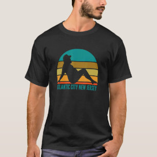 Camiseta Piada Adulto do Bebendo Humor de Atlantic City New