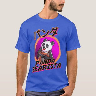 Camiseta Piada barista do café Panda Bearista