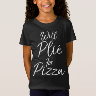 Camiseta Piada Custa De Cotação De Cotação De Balé Engraçad