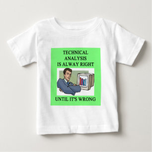 Camiseta piada da análise técnica