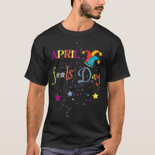 Camiseta Piada de 1 de abril rua de Prankster abril tolos D