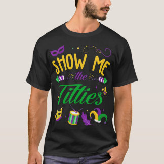 Camiseta Piada de Adulto do Mardi Gras Engraçada