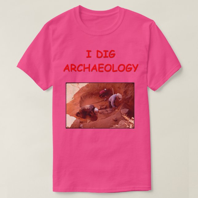 Camiseta Piada de arqueologia 19 (Frente do Design)