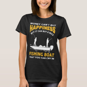 Camiseta Piada De Barcos De Pesca Que Dizem Por Pai De Pesc