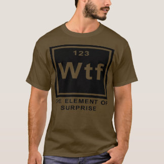 Camiseta Piada de Ciências Aah o elemento Periódico