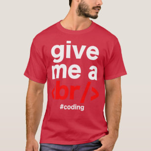 Camiseta Piada de codificação do programador