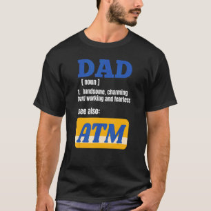 Camiseta Piada de Definição do Pai Dia de os pais  Papa Pai