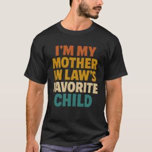 Camiseta Piada de Família Sou o Filho Favorito da Minha Sog