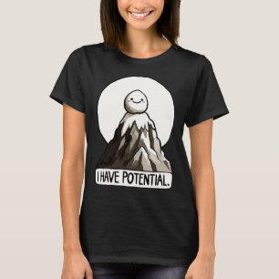 Camiseta Piada De Física - Tenho Potencial Stic Rock Mounta